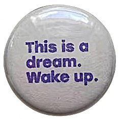 This is a dream. Wake up.