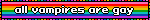 all vampires are gay