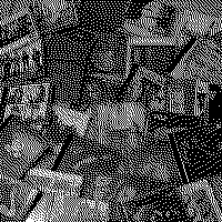 black and white photo of many CDs