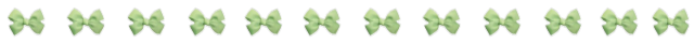 green bows divider